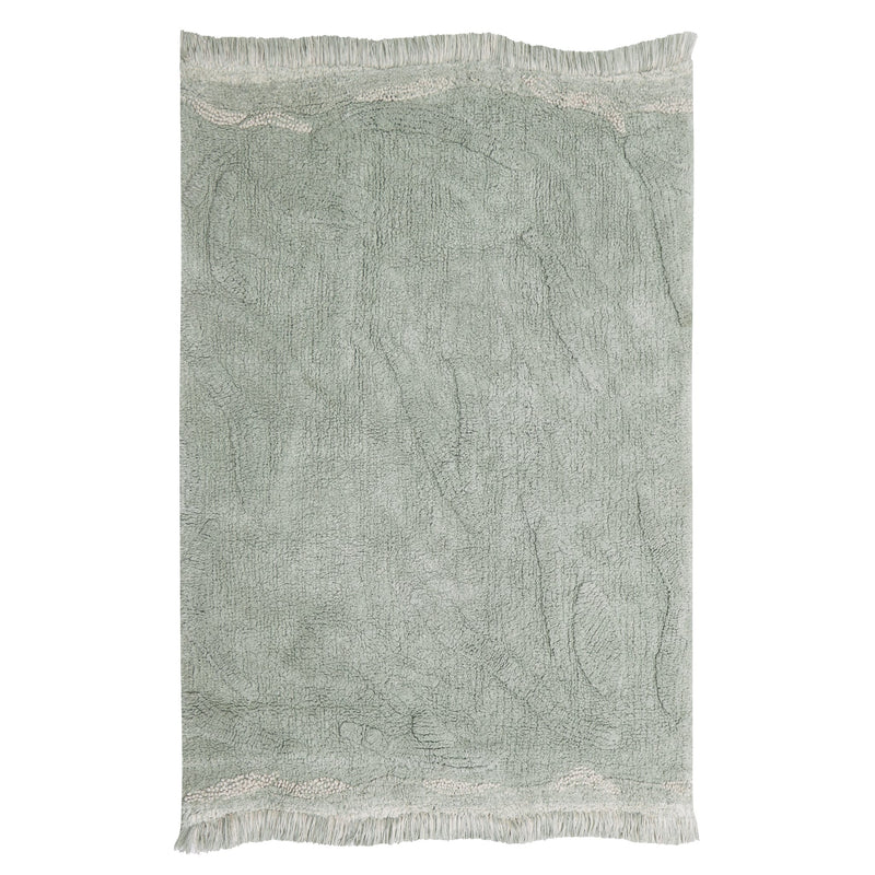 Waschbarer Baumwollteppich “Waves” 90 x 130 cm