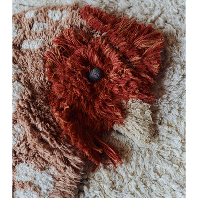 Waschbarer Baumwollteppich "CHICKEN"