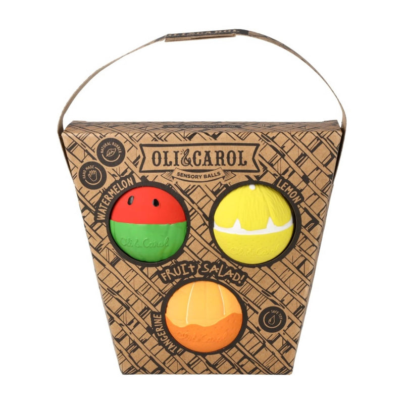 Sensorischer Ball "Fruit Salad"  3er Set