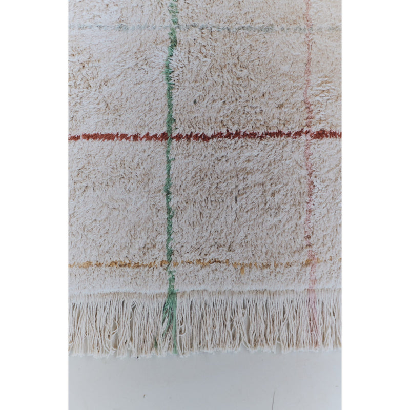 Waschbarer Baumwollteppich "COLOR LINES" 90x150cm