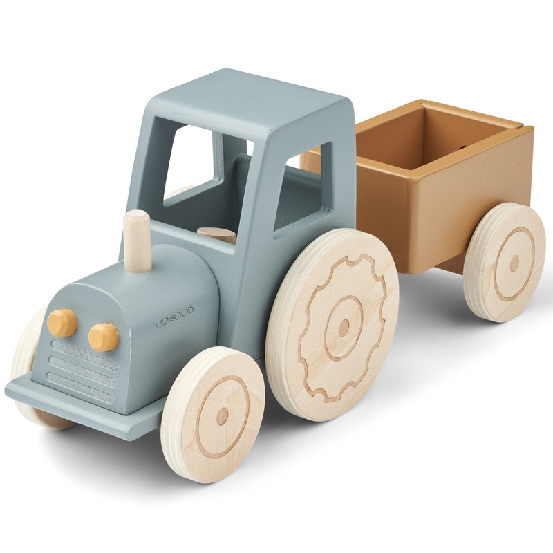 Spielzeug-Traktor für Kinder “Clement Blue fog”