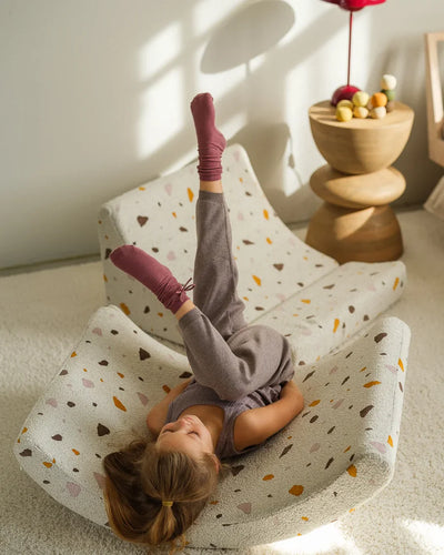 Kindersessel Moon "Terrazzo Marble"