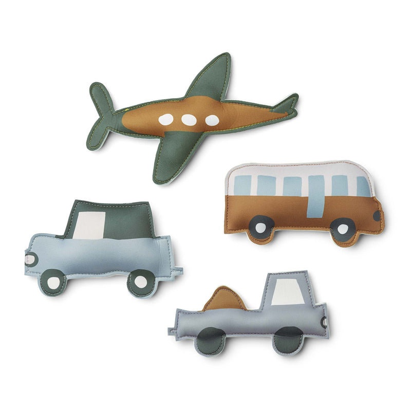 Tauchspielzeug für Kinder "Dion Vehicles / Dove Blue" 4er Pack