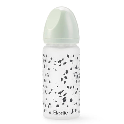 Babyflasche aus Glas "Dalmatian Dots"