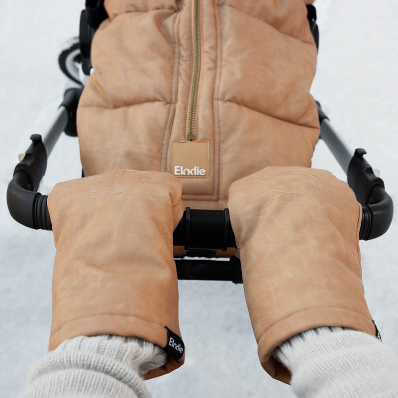 Kinderwagenfäustlinge "Aviator Brown"