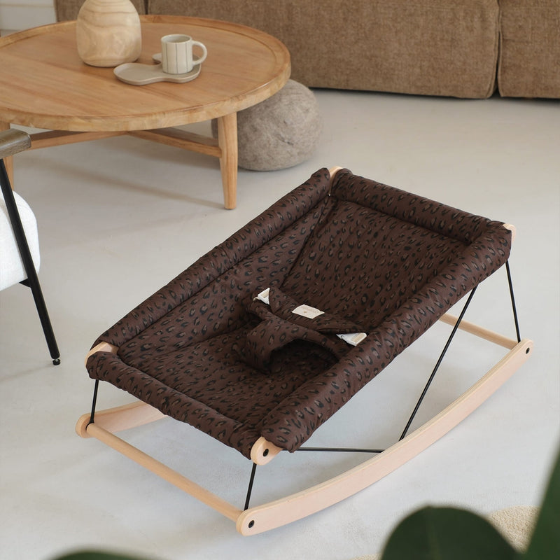 Babywippe “Growing Leonie Brown"