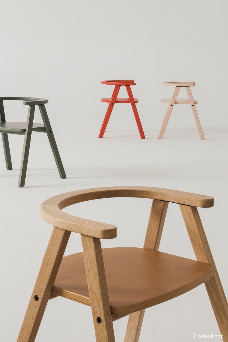 Kinderstuhl "Growing Green / blush"