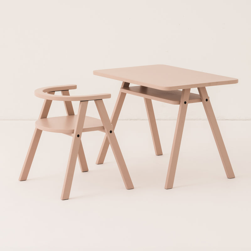Kinderstuhl "Growing Green / blush"