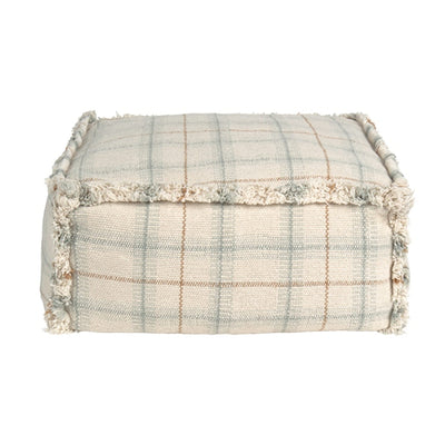 Pouf "Blue Sage" 40x40x20cm