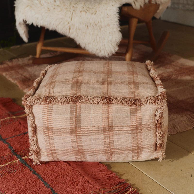 Pouf "Rose" 40x40x20cm