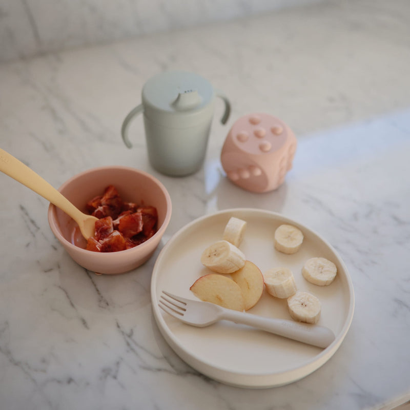 Silikonschüssel mit Saugnapf “Blush”