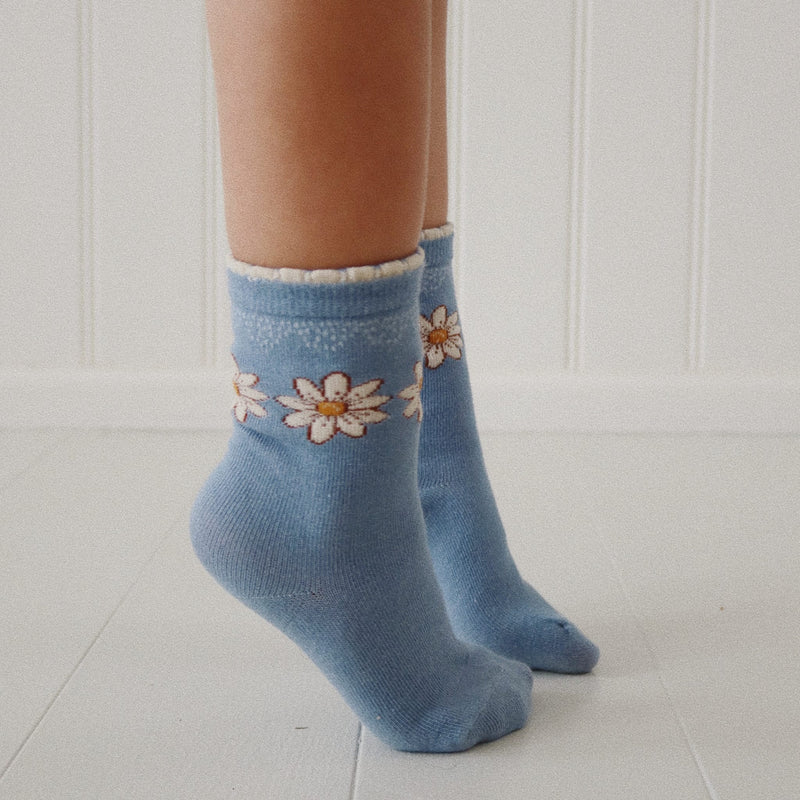 Kinder-Socken “ Daisy/ Mix“ 2er Pack