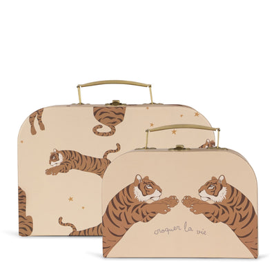 Puppenkoffer “ Tiger Sand” 2er-Set