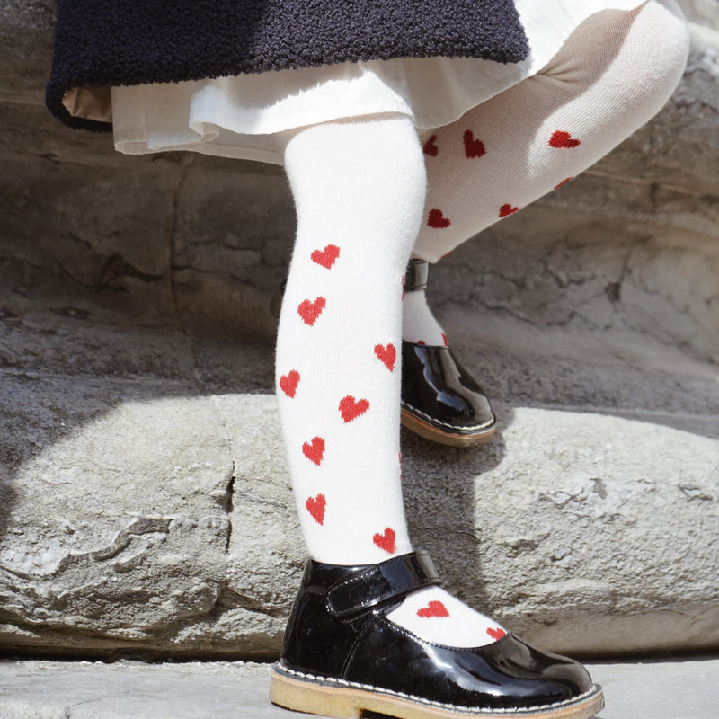 Strumpfhose “Jacquard Heart / Aisuru / Star” 3er Pack