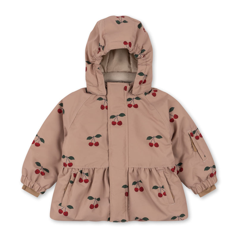 Kinderjacke mit Rüschen-Details "Mismou Ma Grande Cerise"