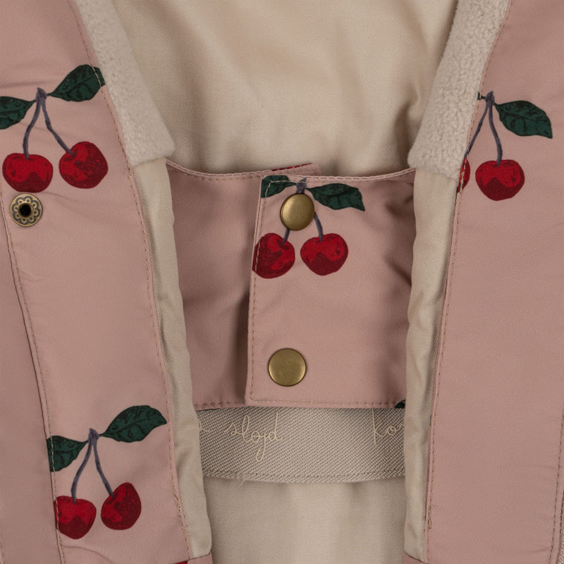 Kinderjacke mit Rüschen-Details "Mismou Ma Grande Cerise"