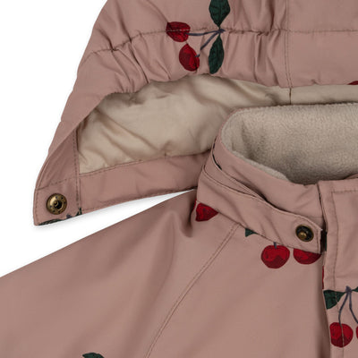 Kinderjacke mit Rüschen-Details "Mismou Ma Grande Cerise"