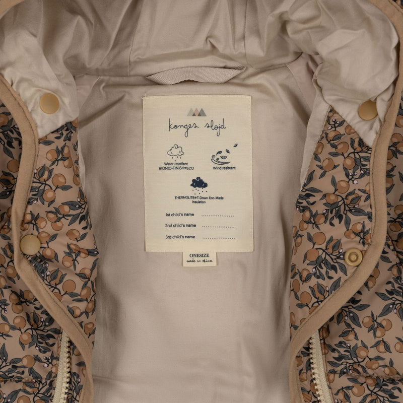Kinderwagen-Anzug "Nuka Orangerie Beige"