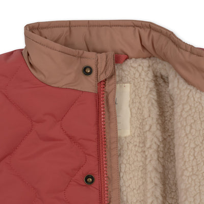 Thermo-Steppjacke für Kinder "Pace Mineral Red"