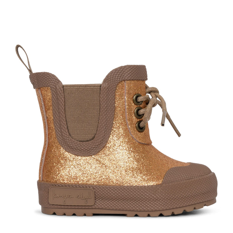 Kinder-Thermostiefel "Glitter Tan"