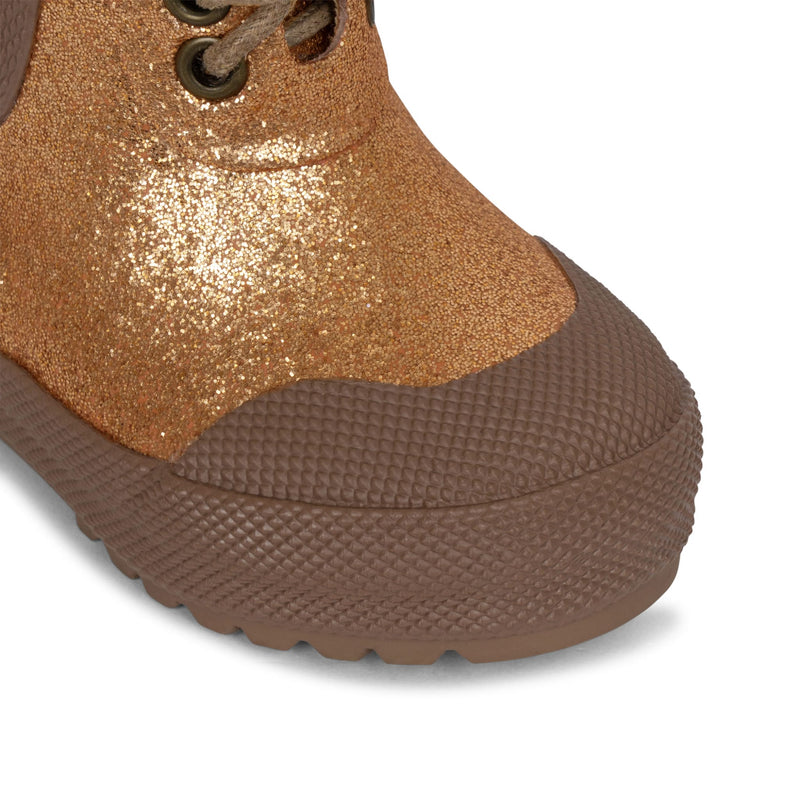 Kinder-Thermostiefel "Glitter Tan"