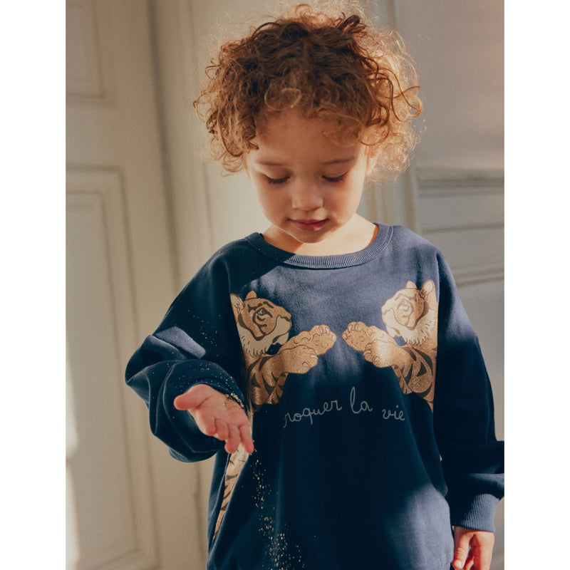 Kinder-Sweatshirt "Lou Total Eclipse"