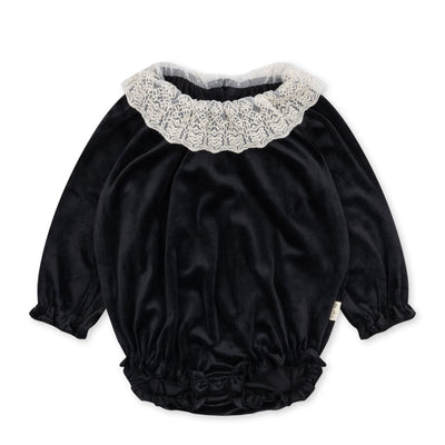 Baby-Langarmbody "Venola Black"