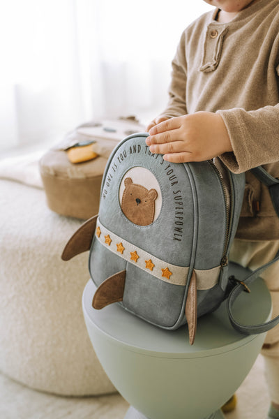 Großer Rucksack “Rakete Cooper“