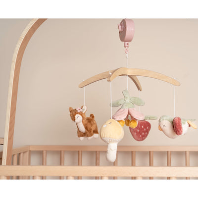 Musik-Mobile aus Holz "Fairy Garden"