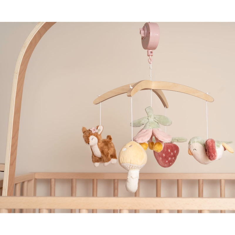 Musik-Mobile aus Holz "Fairy Garden"