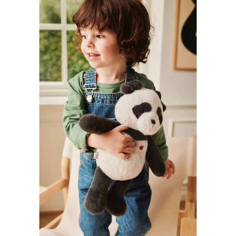Panda-Teddy "Berto Sandy / Dark grey"