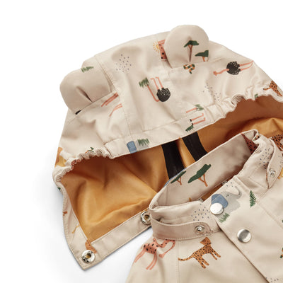Softshell-Regenanzug für Kinder “Dakota Safari Sandy Mix”