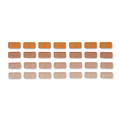 Domino-Set für Kinder “Dodo Rose Multi Mix”
