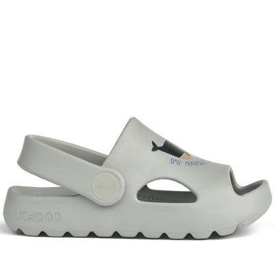 Sommer-Sandalen für Kinder "Morris Whales / Cloud Blue"