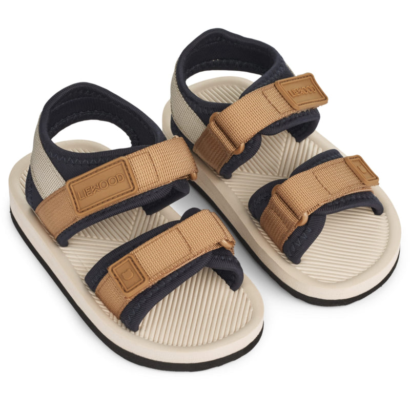 Sommer-Sandalen für Kinder "Monty Golden Caramel Mix"