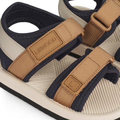 Sommer-Sandalen für Kinder "Monty Golden Caramel Mix"