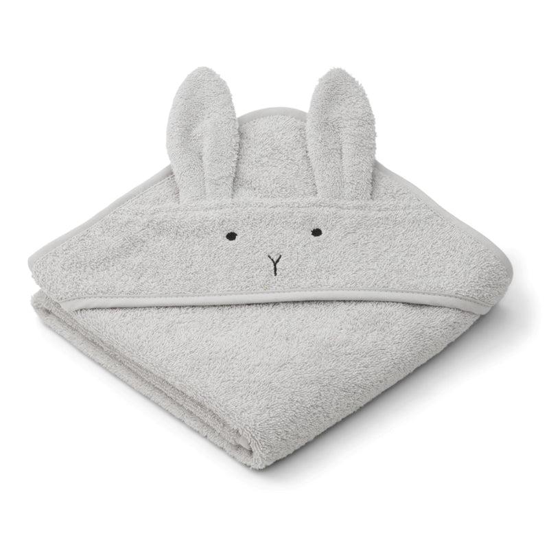 Baby-Kapuzenbadetuch “Albert Rabbit Dumbo Grey”