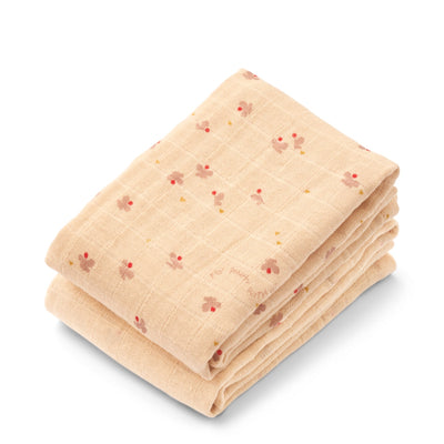 Mulltücher "Mini butterfly / Apple blossom mix"