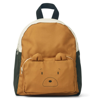 Mini-Kinderrucksack "Allan Mr bear golden caramel multi mix"