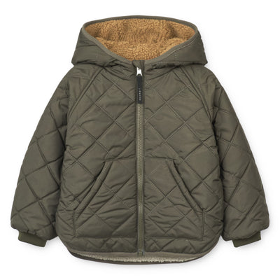 Wendbare Kinder-Jacke “Jackson Army Brown Mix”