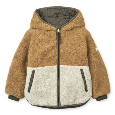 Wendbare Kinder-Jacke “Jackson Army Brown Mix”