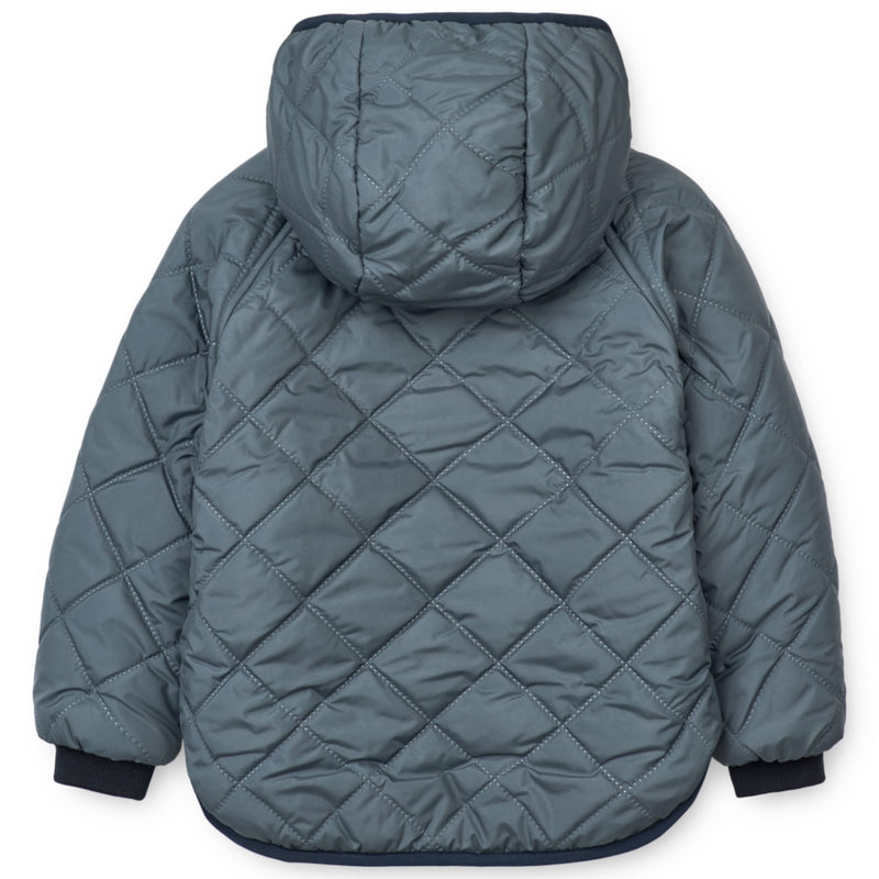 Wendbare Kinder-Jacke “Jackson Whale Blue Multi Mix”