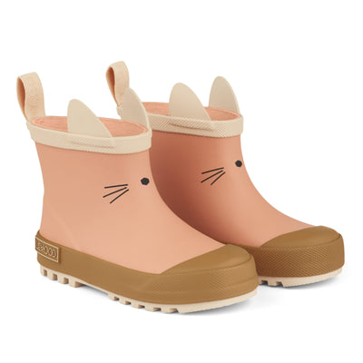 Kinder-Regenstiefel "Tekla Cat / Tuscany rose mix"