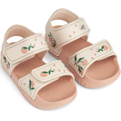 Sommer-Sandalen für Kinder "Blumer Peach / Sea Shell"