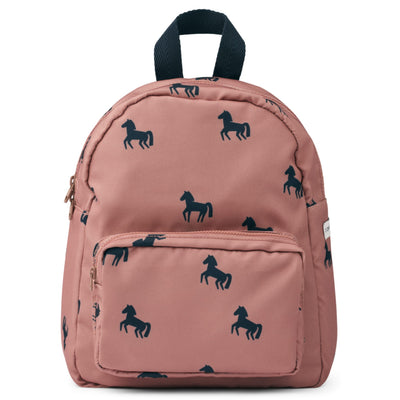 Mini-Kinderrucksack "Allan Horses / Dark Rosetta"