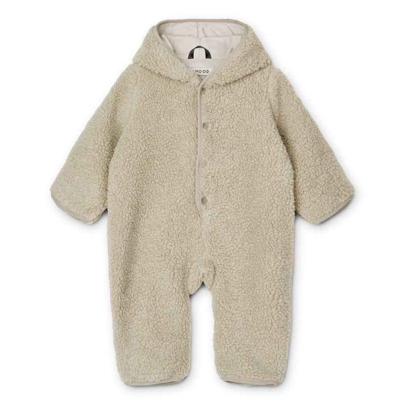 Baby-Overall aus Fleece “Fraser Mist”