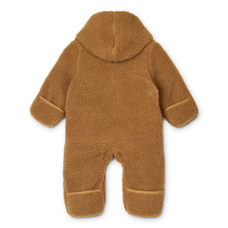 Baby-Overall aus Fleece “Fraser Golden Caramel”