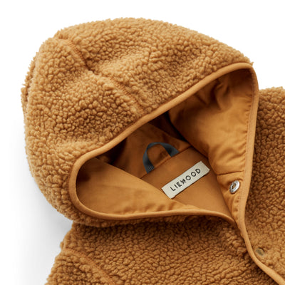 Baby-Overall aus Fleece “Fraser Golden Caramel”