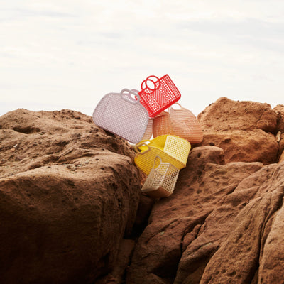 Strandtasche für Kinder “Adeline Pink Icing”