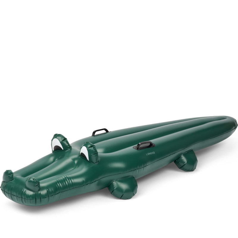 Luftmatratze für Kinder "Harlow Crocodile Garden Green"